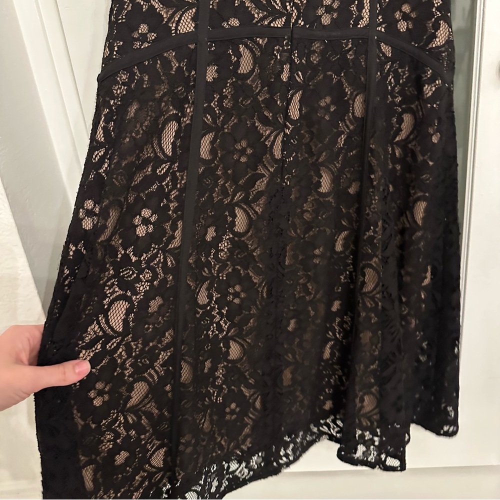 BCBGMaxAzria Black Lace Dress - Picture 8 of 9